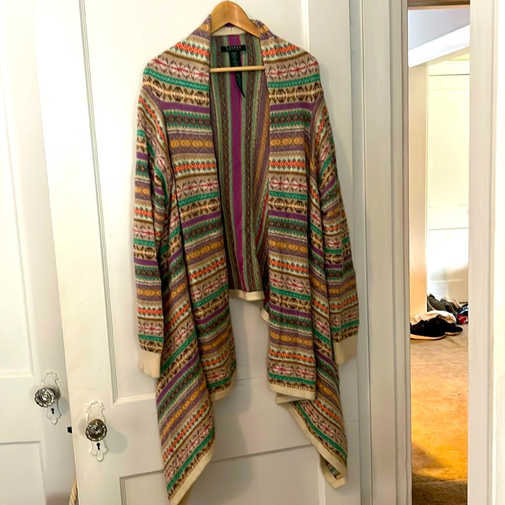 Ralph Lauren shrug sweater